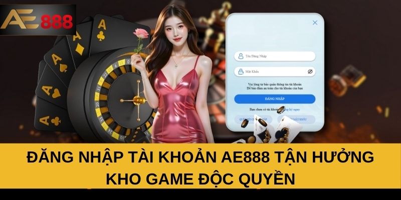 Đăng nhập tài khoản AE888 tận hưởng kho game độc quyền Đăng nhập tài khoản AE888 tận hưởng kho game độc quyền