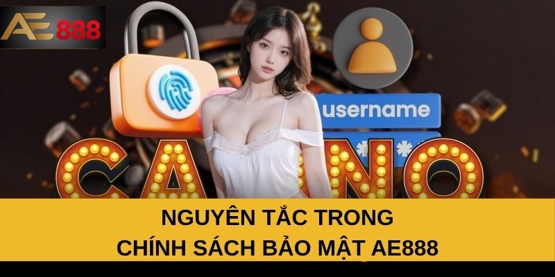 Nguyên tắc trong chính sách bảo mật AE888 Nguyên tắc trong chính sách bảo mật AE888